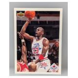 1991-92 UD All-Star Checklist Michael Jordan #48