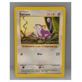 1999 Pokemon Shadowless Rattata #61