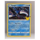 2021 Pokemon Celebrations Kyogre Foil #3