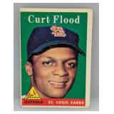 1958 Topps Curt Flood #464 Surface/Corners/Edges