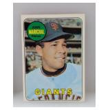 1969 TOPPS Baseball JUAN MARICHAL HOFR 370