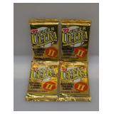 (4) 1992 Fleer Ultra Baseball Series 2 Packs