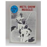 1970 TOPPS 1969 NL PLAYOFF GAME 2 METS SHOW MUSCLE