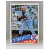 1985 Topps Hof RC Kirby Puckett RC Twins 536