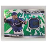 2021 Chrome Adrian Beltre Green /99 Relic Patch