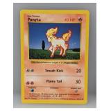 1999 Pokemon Shadowless Ponyta #60 Edges