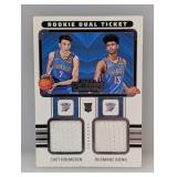 2022-23 Contenders Holmgren Dieng RC 2X Relic I