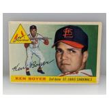 1955 Topps Ken Boyer #125 Crease/Stains