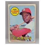 1969 Topps Curt Flood #540 Edges/Corners/Scratches