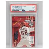 2001 MLB Showdown Stars Albert Pujols RC 1 PSA 9