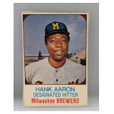 1975 Hostess Hank Aaron #130 Corners/Edges/Indent