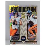 2025 Donruss Bo Nix and Courtland Sutton #15