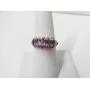 .925 Sterling Silver Amethyst/Diam Ring