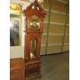 SONY CARVED GRANDFATHER CLOCK (3 SECTIONS)