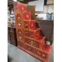 STEP TANSU JAPANESE STYL (1) DOOR (7) DRAWER CHEST