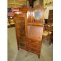 ANTIQUE TIGER OAK SIDE BY SIDE SECRETARY