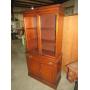 BASSETT CHERRY (4) DOOR (1) DRAWER CHINA HUTCH