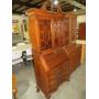 CHERRY DROP FRONT SECRETARY BALL& CLAW FEET