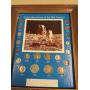 US COINS OF THE 20TH CENTURY 20 COIN SET FRAMED