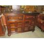 CHERRY FINISH 4- DOOR &2- DWR BUFFET