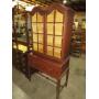 ANTIQUE STICKLEY 2 DOOR  /1 DRAWER CURIO CABINET