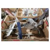 ANTIQUE MEAT GRINDER, MISC