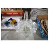 LE SMITH IRIDESCENT BASKET
