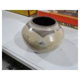 "RAKU" CRACKLE GLASS POTTERY