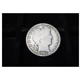 1906 O BARBER HALF DOLLAR 90%