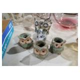 3 COOL OWL PLANTERS