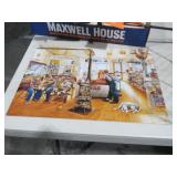 17.5" METAL OLD GENERAL STORE PICTURE