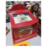 VTG RED ADV. RECIPE BOX