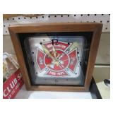 UNIQUE WORTHINGTON FIRE DEPT CLOCK