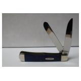 CASE XX B254 BLUE HANDLE TRAPPER