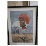 FRAMED SEQUOYA PRINT 20X28