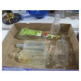 COL.L. VINTAGE MEDICINE & MILK BOTTLES