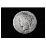 1922 S PEACE SILVER DOLLAR 90%