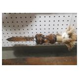 WOOD CARVED TAIAHA 60+" LONG