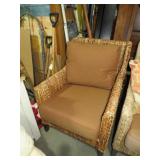RATTAN WOVEN PORCH CHAIR