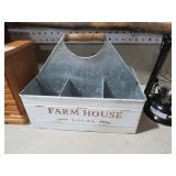 GALVENIZED TOTE BOX
