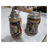 (2) BEAUTIFUL GERMAN BEER STEINS