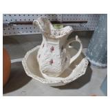 OLD BOWL & PITCHER