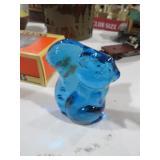 VIKING GLASS "BLUE NIQUE" SQUIRREL