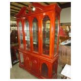 CHERRY 2PC 8DR CHINA HUTCH