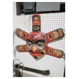 FIRST NATIONAS INDIAN MASK 28X23