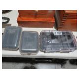 PELICAN 1040 MIRCO STORAGE CASE & (2) PLASTIC CASE