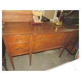 ANTIQUE MAHOGANY 2DR/2DWR BUFFET