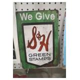 TIN S&H ADV SIGN 8X12