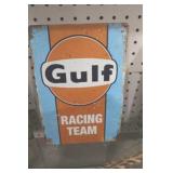 TIN GULF ADV SIGN 8X12