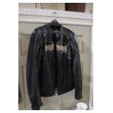 NICE LEATHER HARLEY DAVIDSON JACKET SZ XL TALL